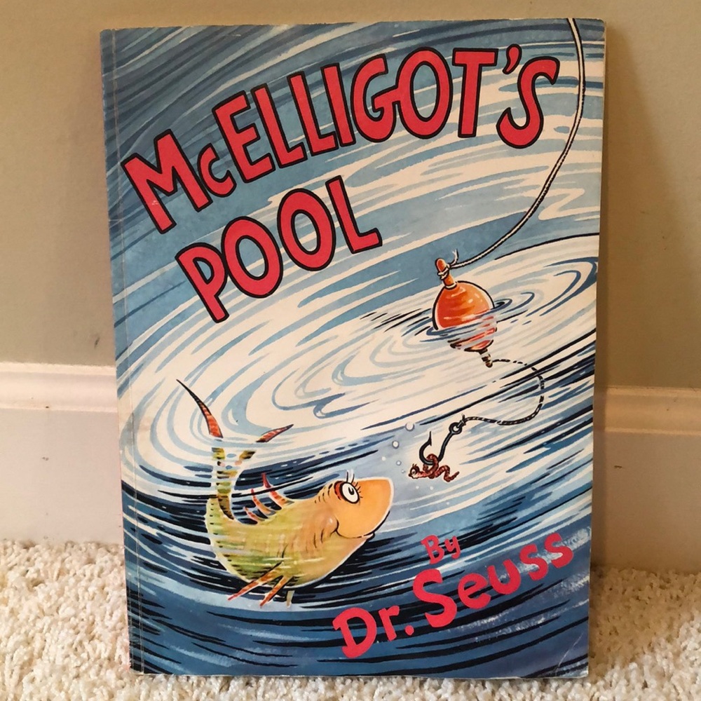 Dr. Seuss McElligot’s Pool Softback Cover Vtg 1974